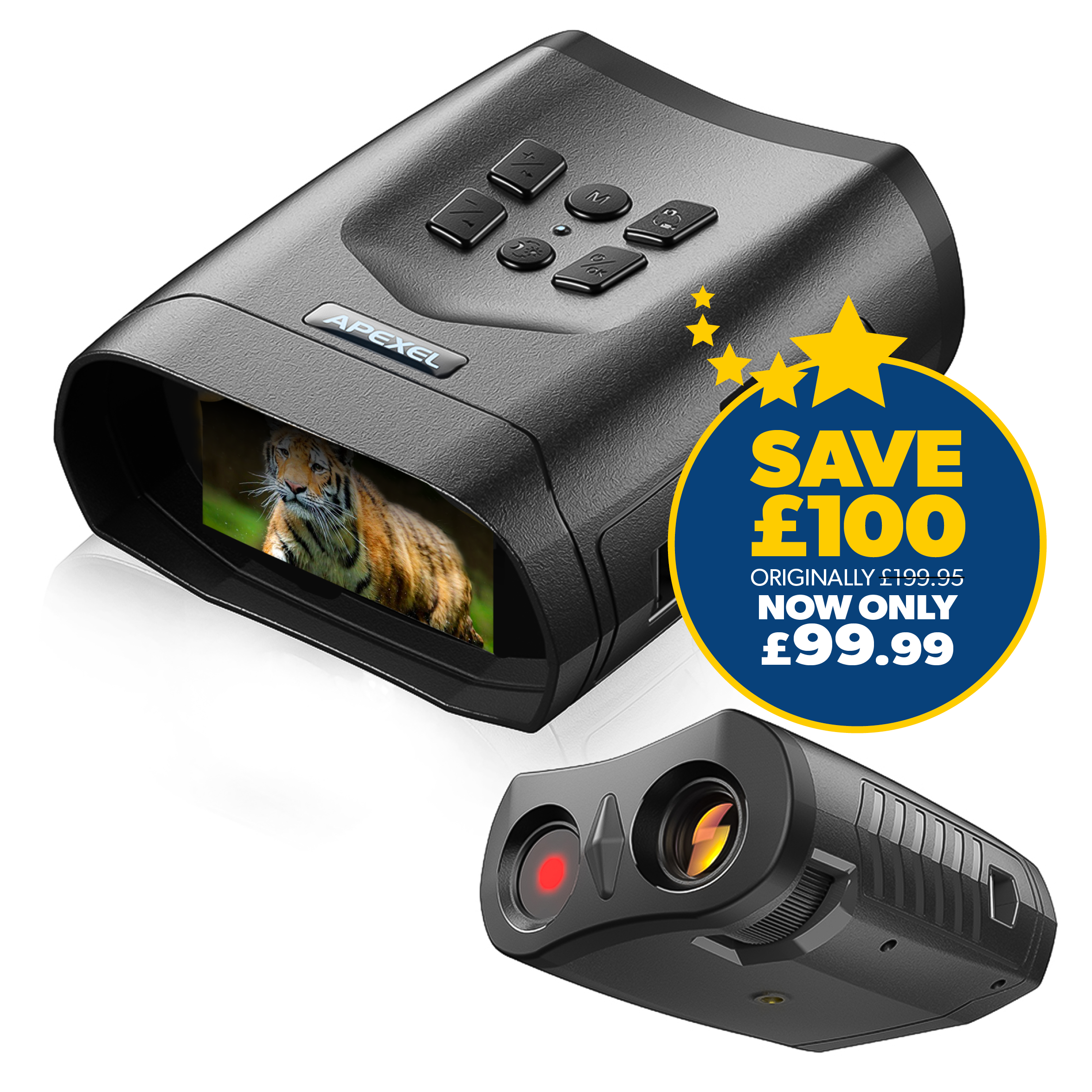 Night Vision Video Binoculars