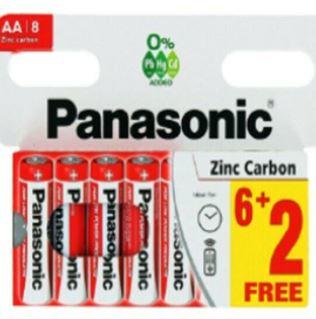 8 AA Batteries